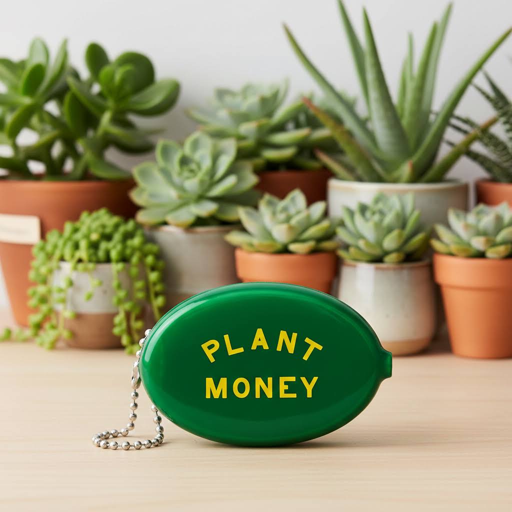 Three Potato Four Plant Money Coin Pouch