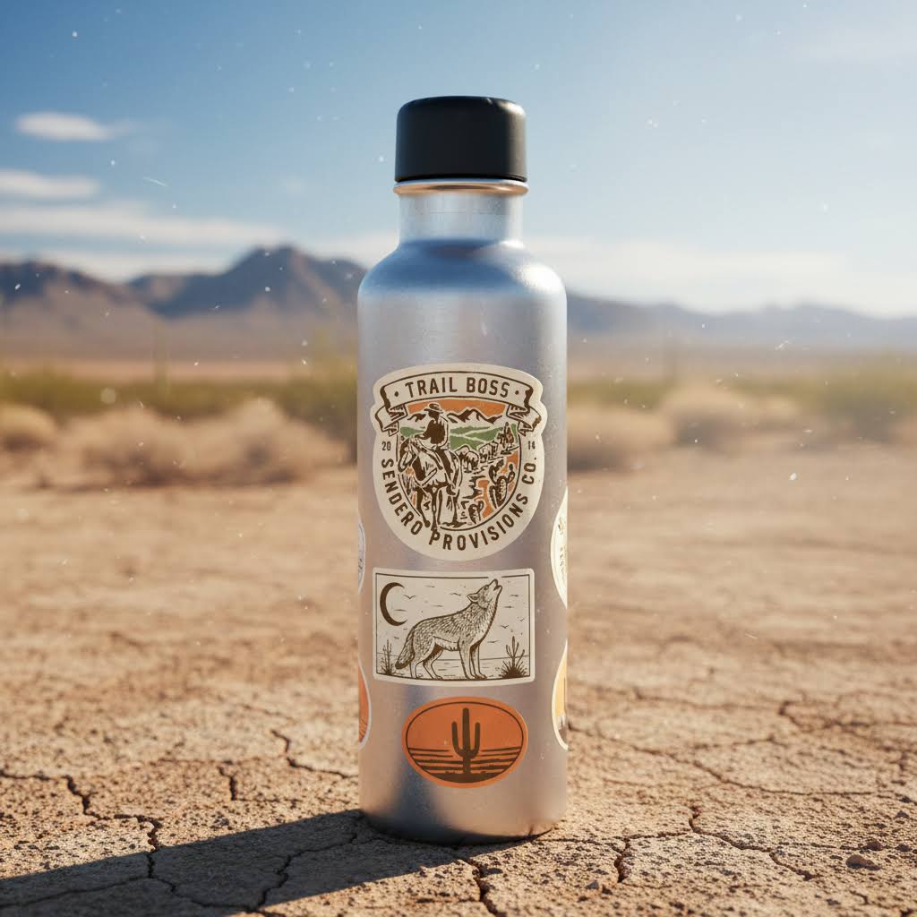 Sendero Provisions Trail Boss Sticker