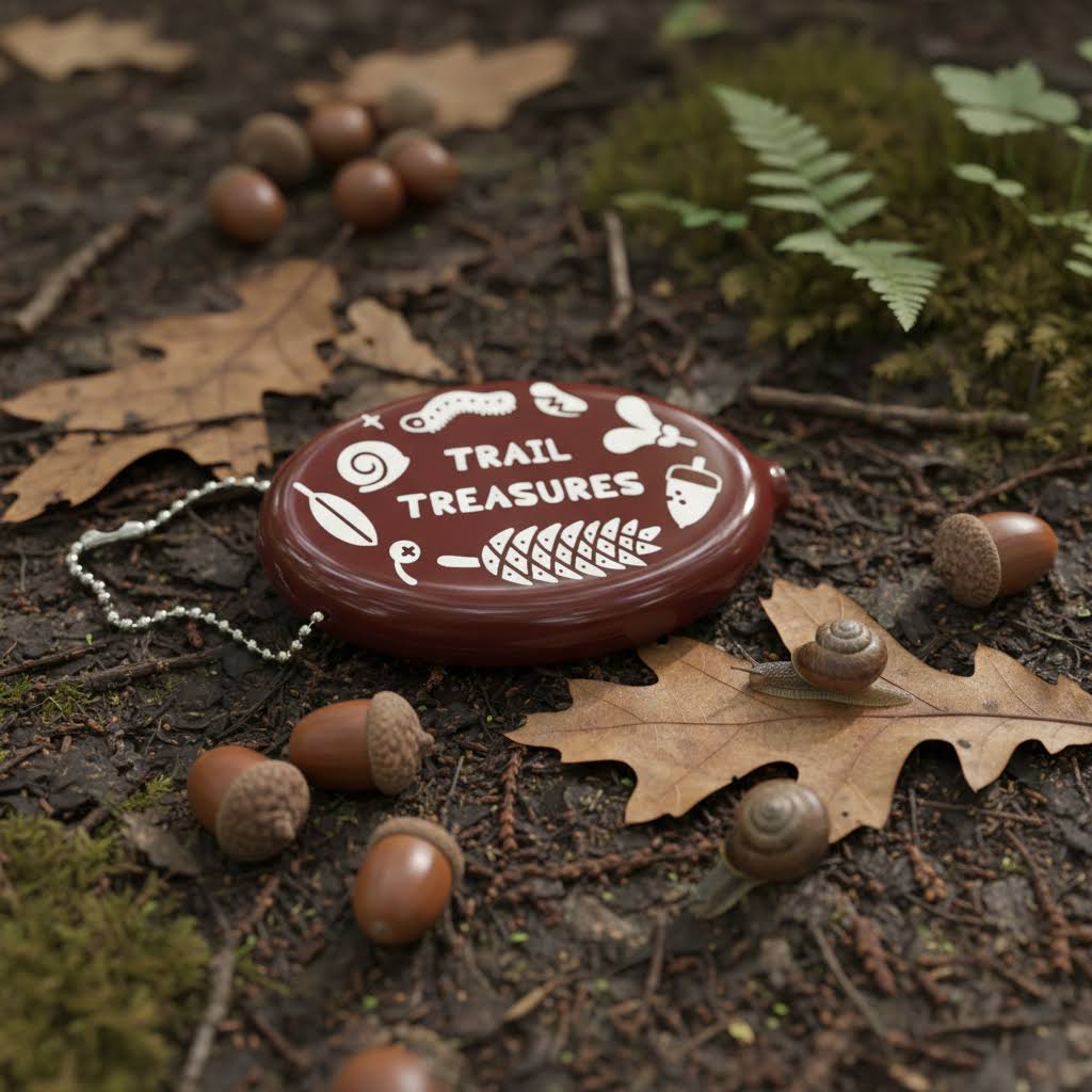 Camp Mustelid Retro Rubber Wallet - Trail Treasures
