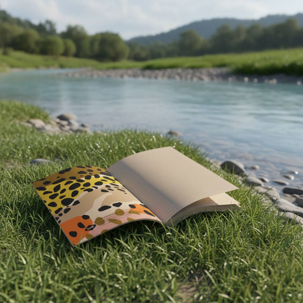 Denik Trout Kraft Classic Layflat Notebook