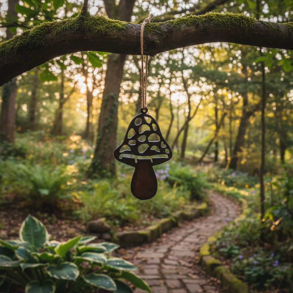 Universal Ironworks Straight Mushroom Hanging Decoration