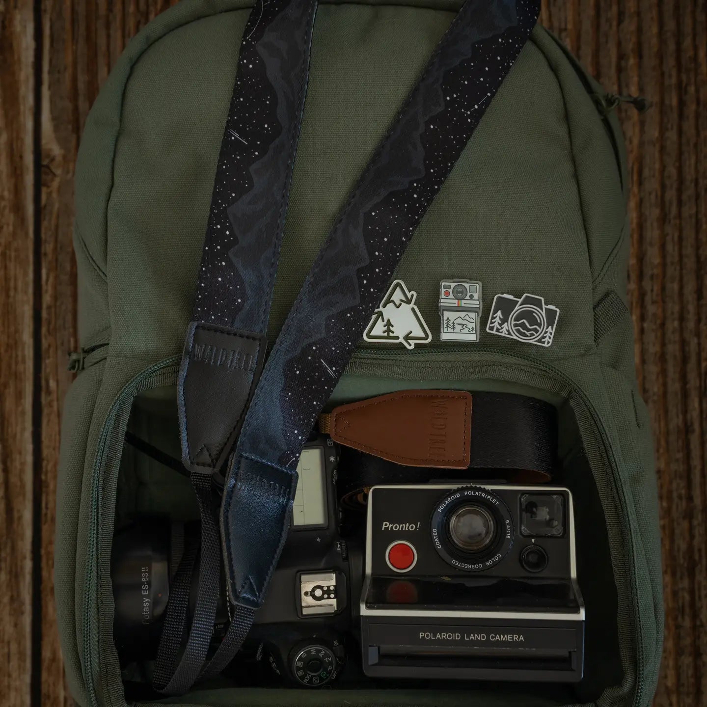 Wildtree Midnight Mountain Camera Strap
