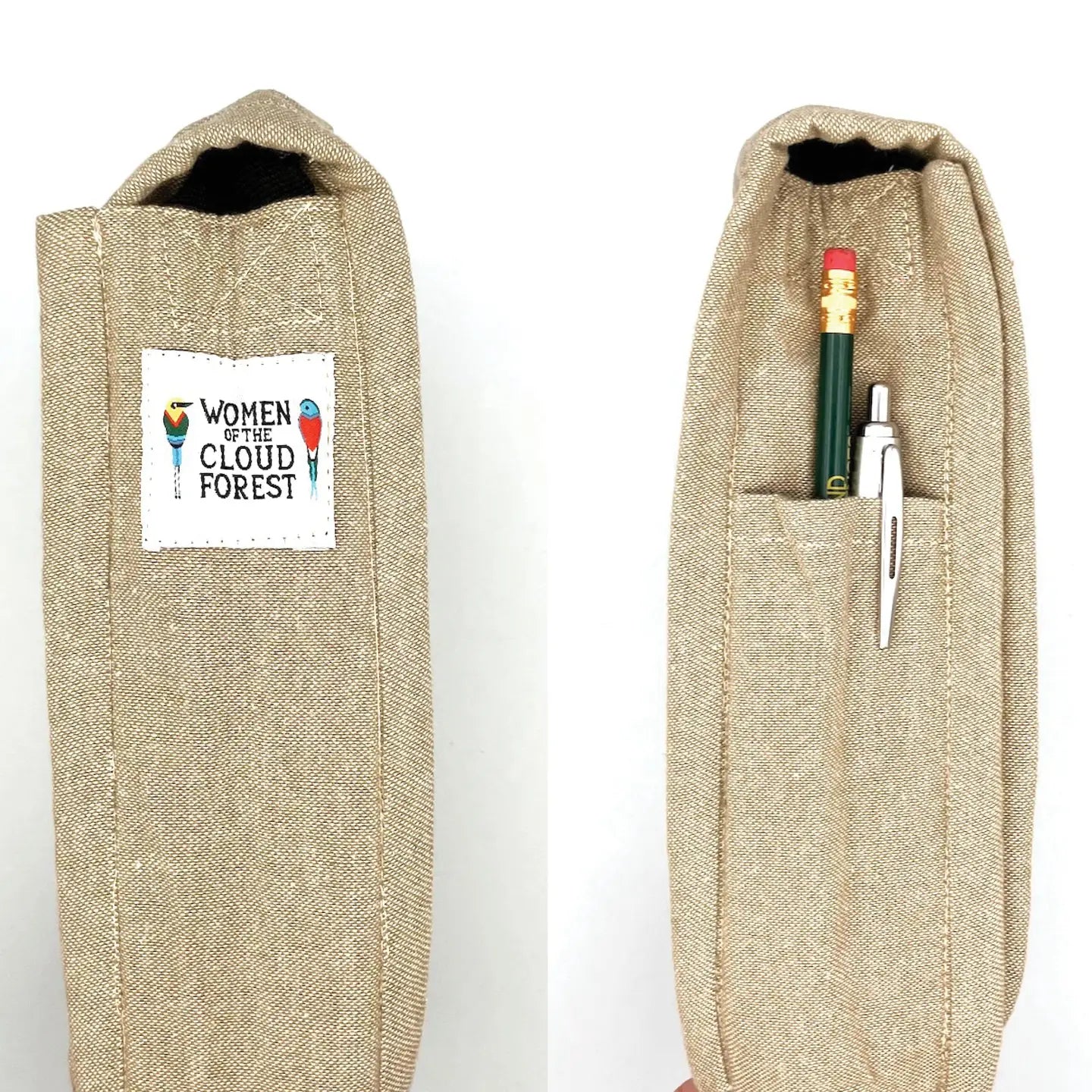 Red Belly Dace Field Trip Guide Bag by Women Of The Cloud Forest, eco friendly with front pocket for pens, pencils, outdoor use.