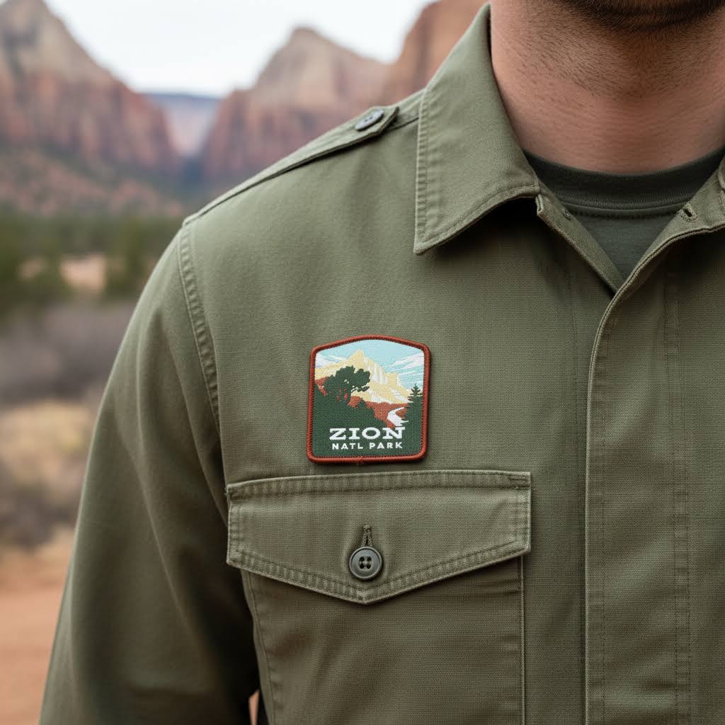 The Landmark Project Zion National Parks Patch