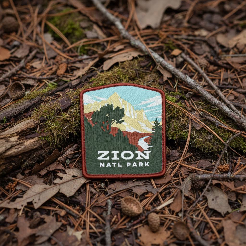 The Landmark Project Zion National Parks Patch