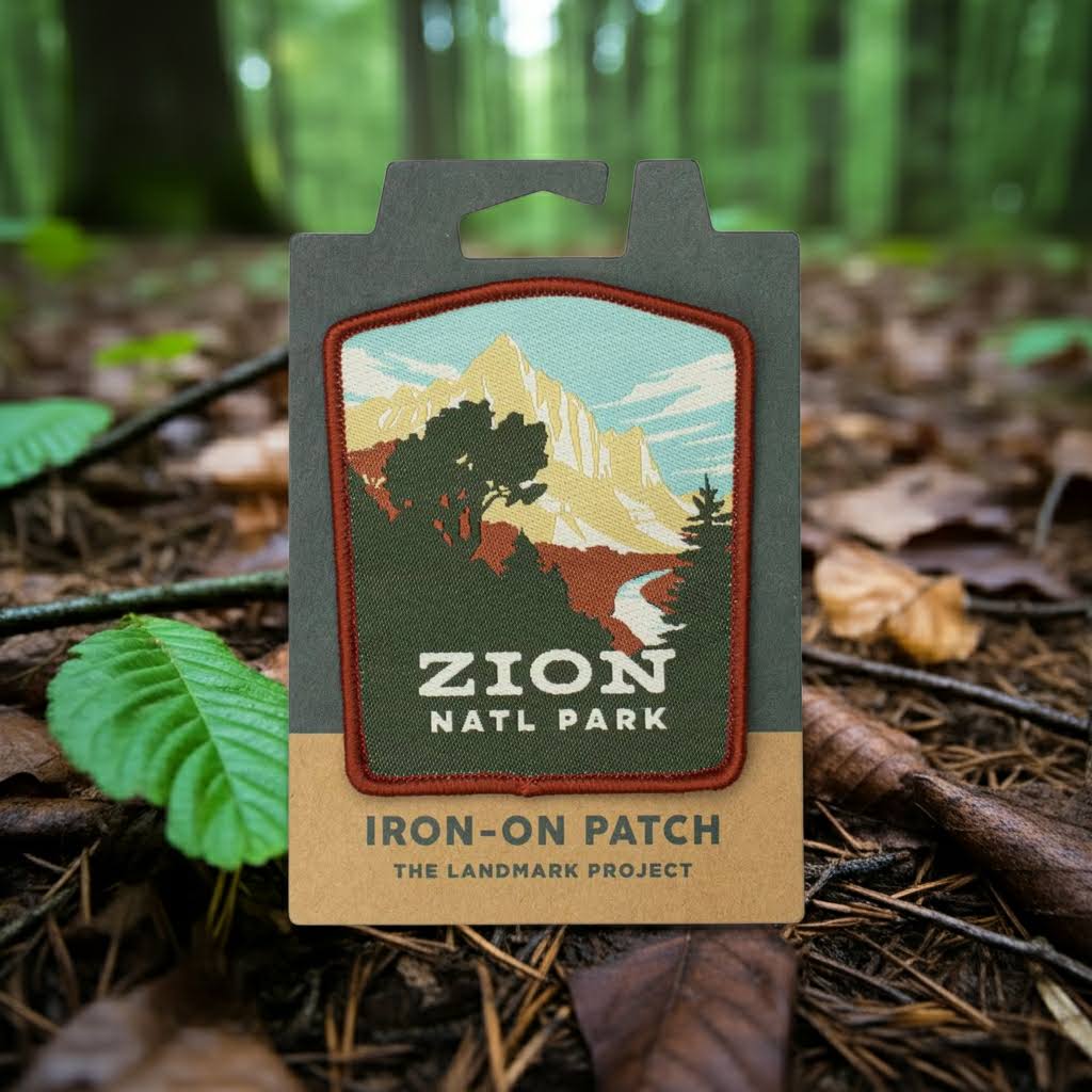 The Landmark Project Zion National Parks Patch