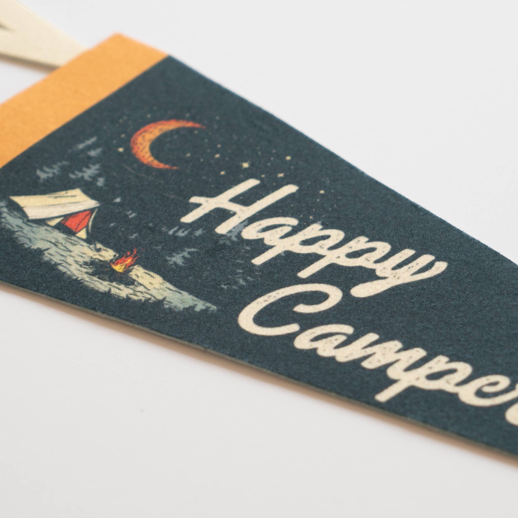 Benoit’s Supply Co Happy Camper Felt Pennant