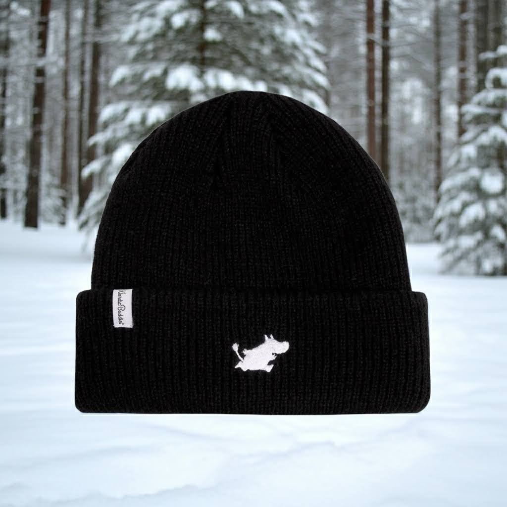 Nordicbuddies Classics Winter Moomin Beanie - Black