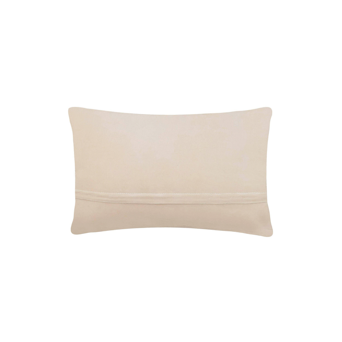 Forager Provisions LTD Peking Handicraft rectangular cushion featuring a soft beige polyester velvet back