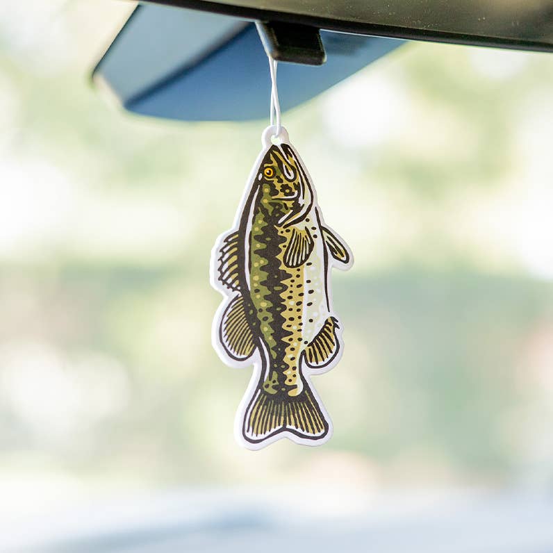 Union Made Air Freshener - Largemouth Bass
