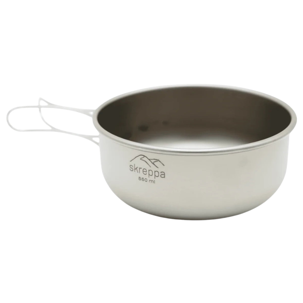 Ultralight Skreppa 3 Piece Titanium Camping Cook Set—durable, compact cookware for backpacking and outdoor adventure.