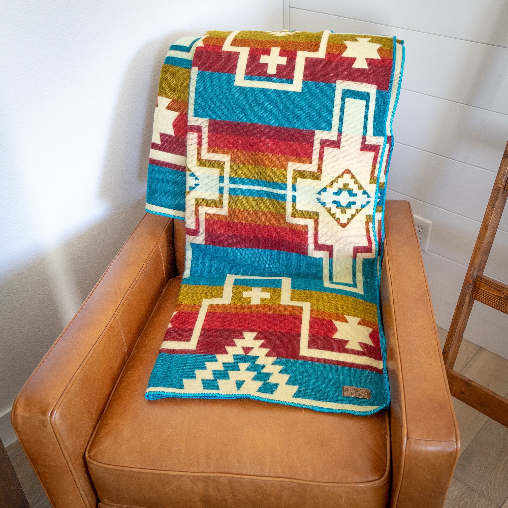 Alpaca Threadz Wool Blanket - Santa Fe