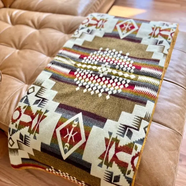 Alpaca Threadz Andean Alpaca Wool Blanket - Sandstone