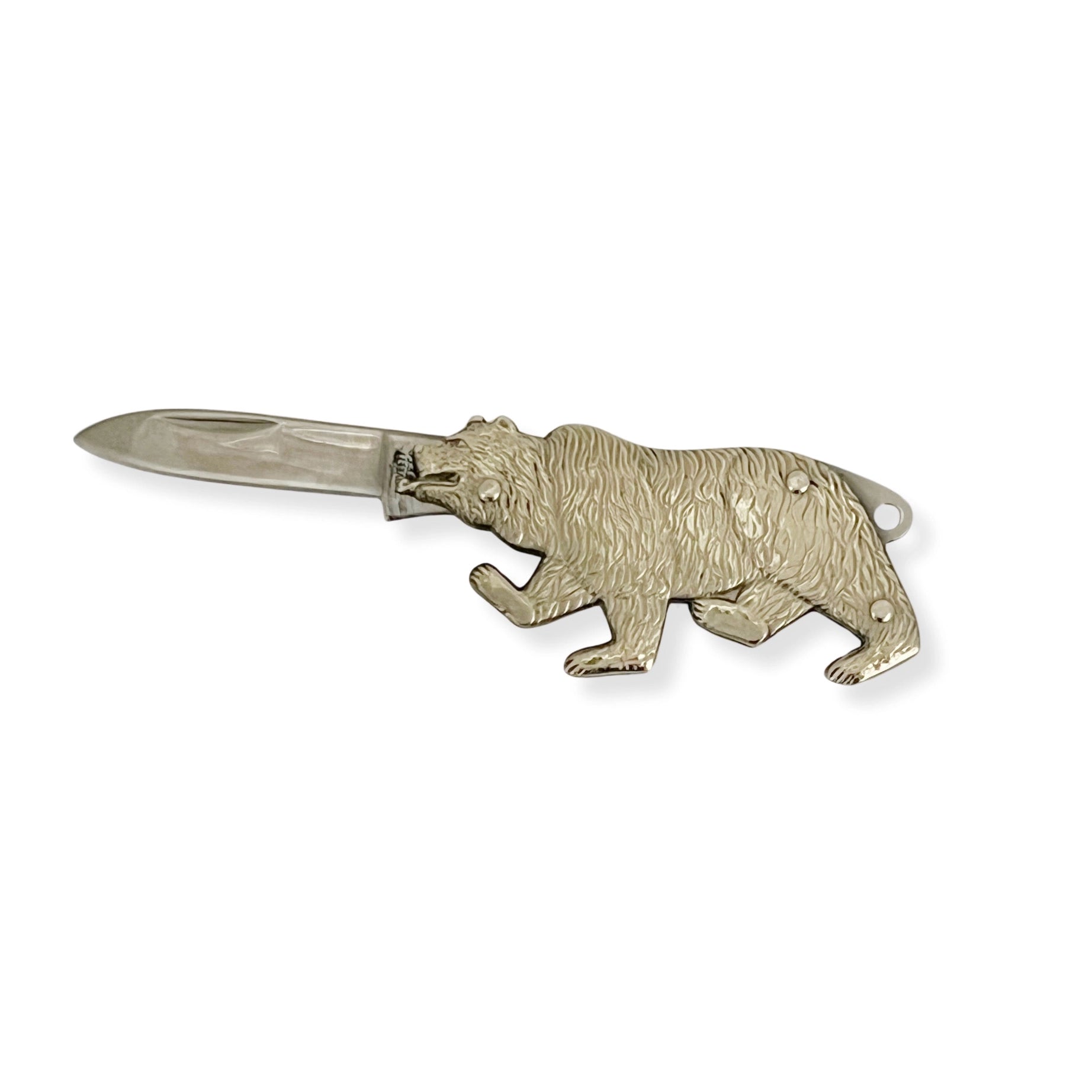 Son Of A Sailor Cute Brass Bear Shaped Pen Knife (18+ ID REQUIRED BEFORE DISPATCH)