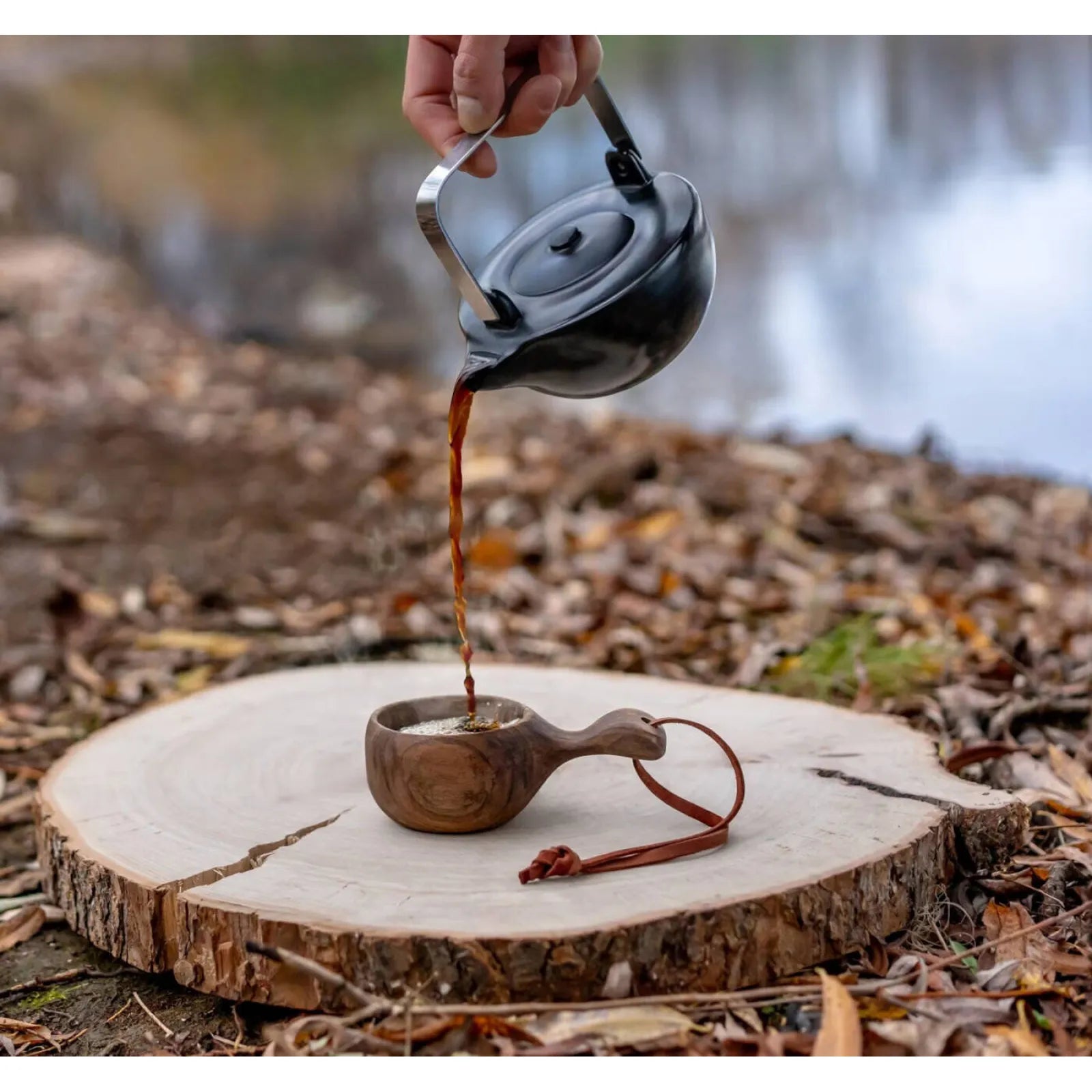 BeaverCraft DIY07 Walnut Kuksa Carving Kit – Craft Your Own Nordic Tradition (18+ ID REQUIRED BEFORE DISPATCH)