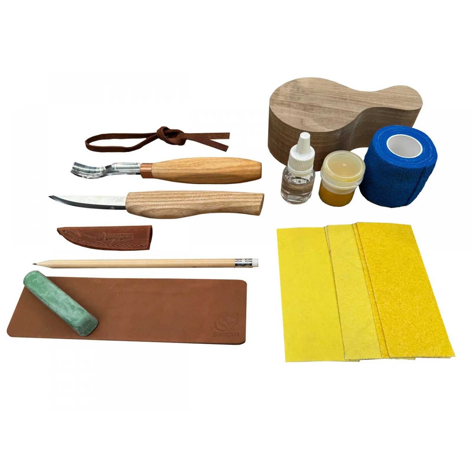 BeaverCraft DIY07 Walnut Kuksa Carving Kit – Craft Your Own Nordic Tradition (18+ ID REQUIRED BEFORE DISPATCH)
