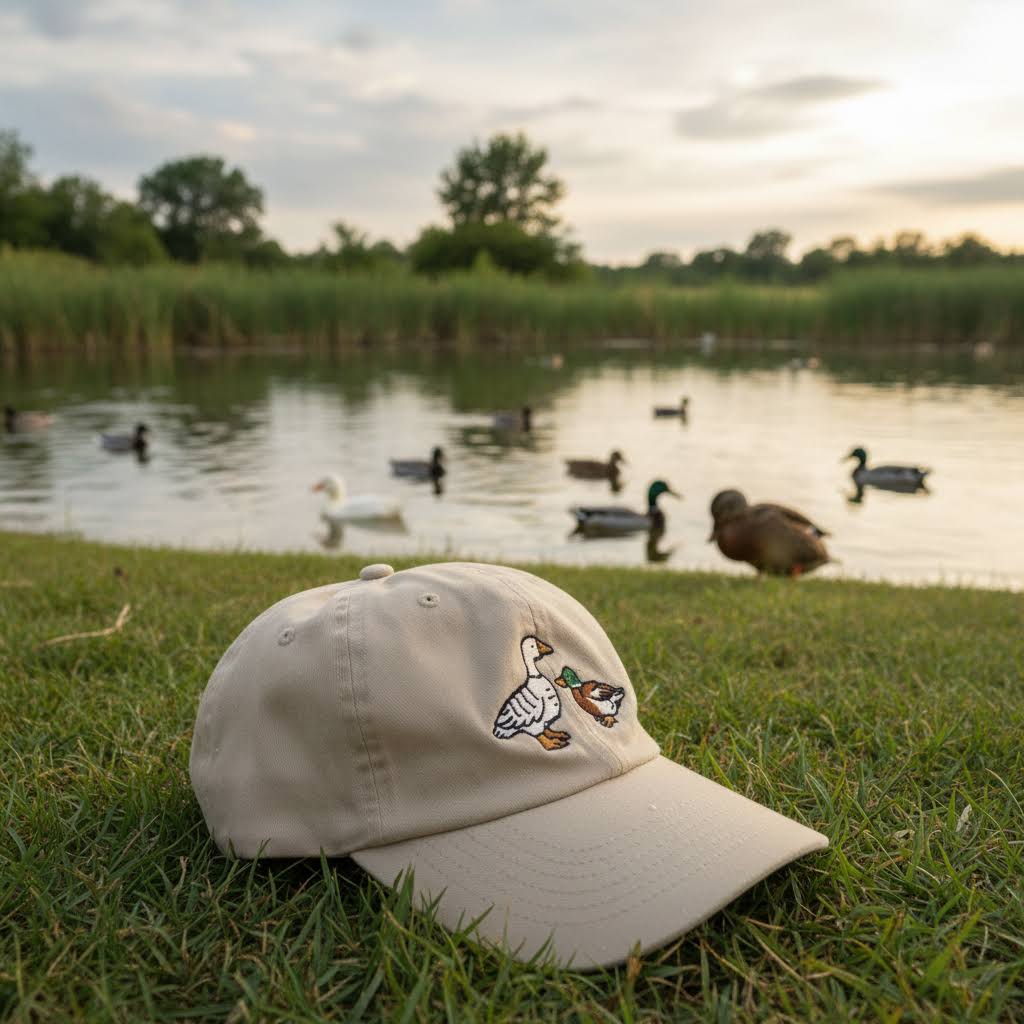 Stay Home Club Fowl Dad Cap - Beige