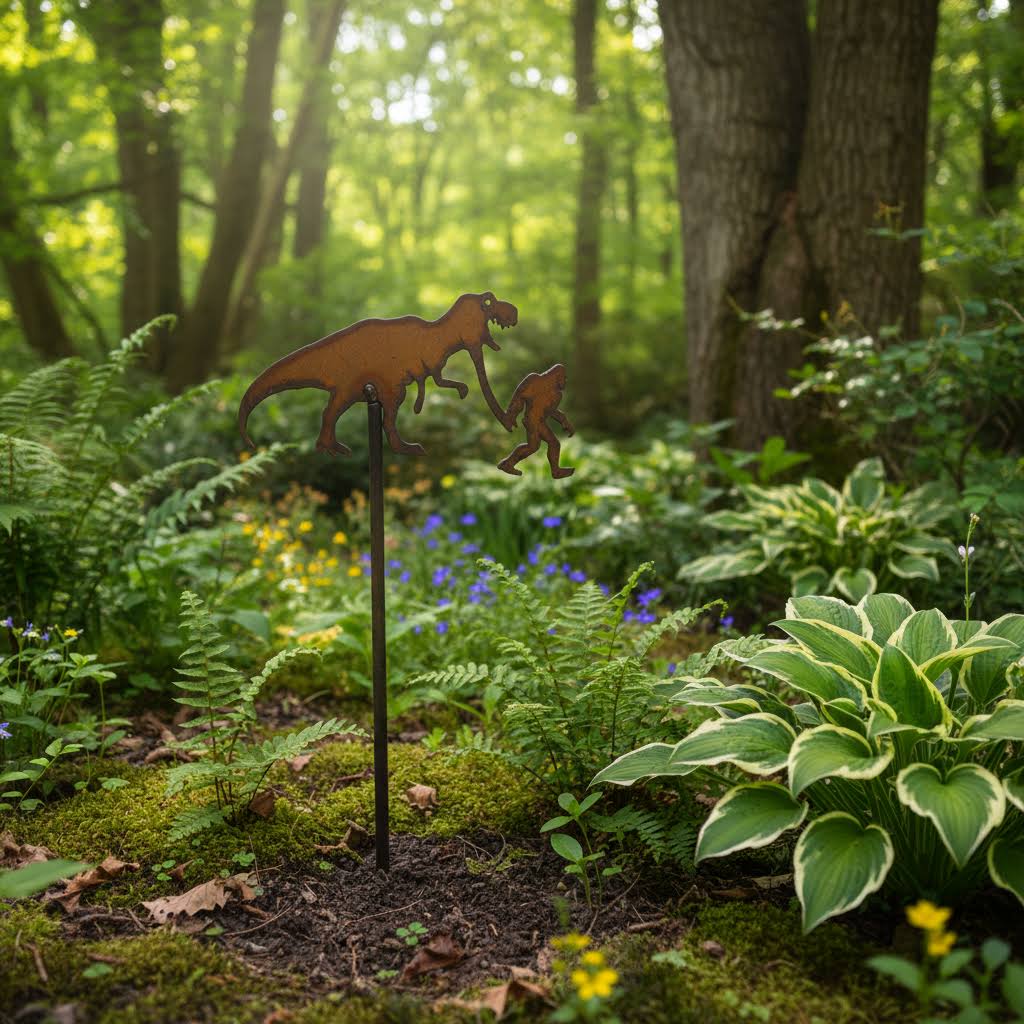 Universal Ironworks USA Bigfoot with T-Rex Plant Sticks