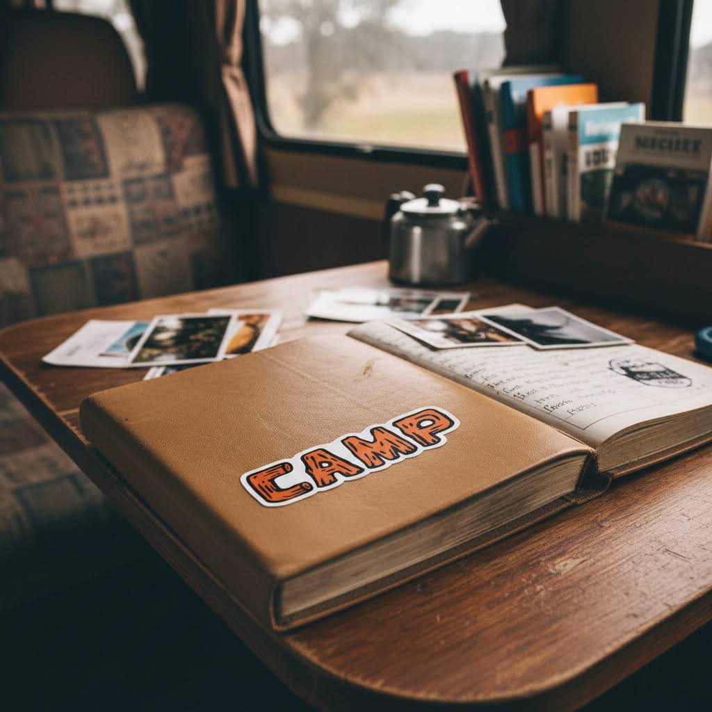 Union Made Vinyl Sticker - Camp