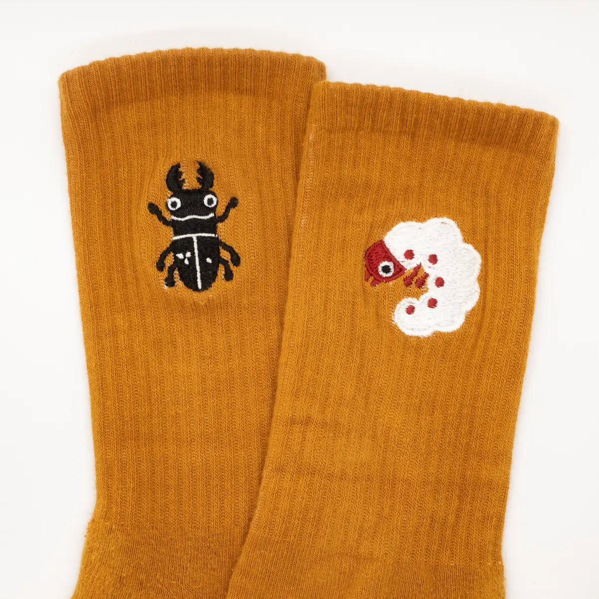 Camp Mustelid Beetle And Grub Cotton Socks