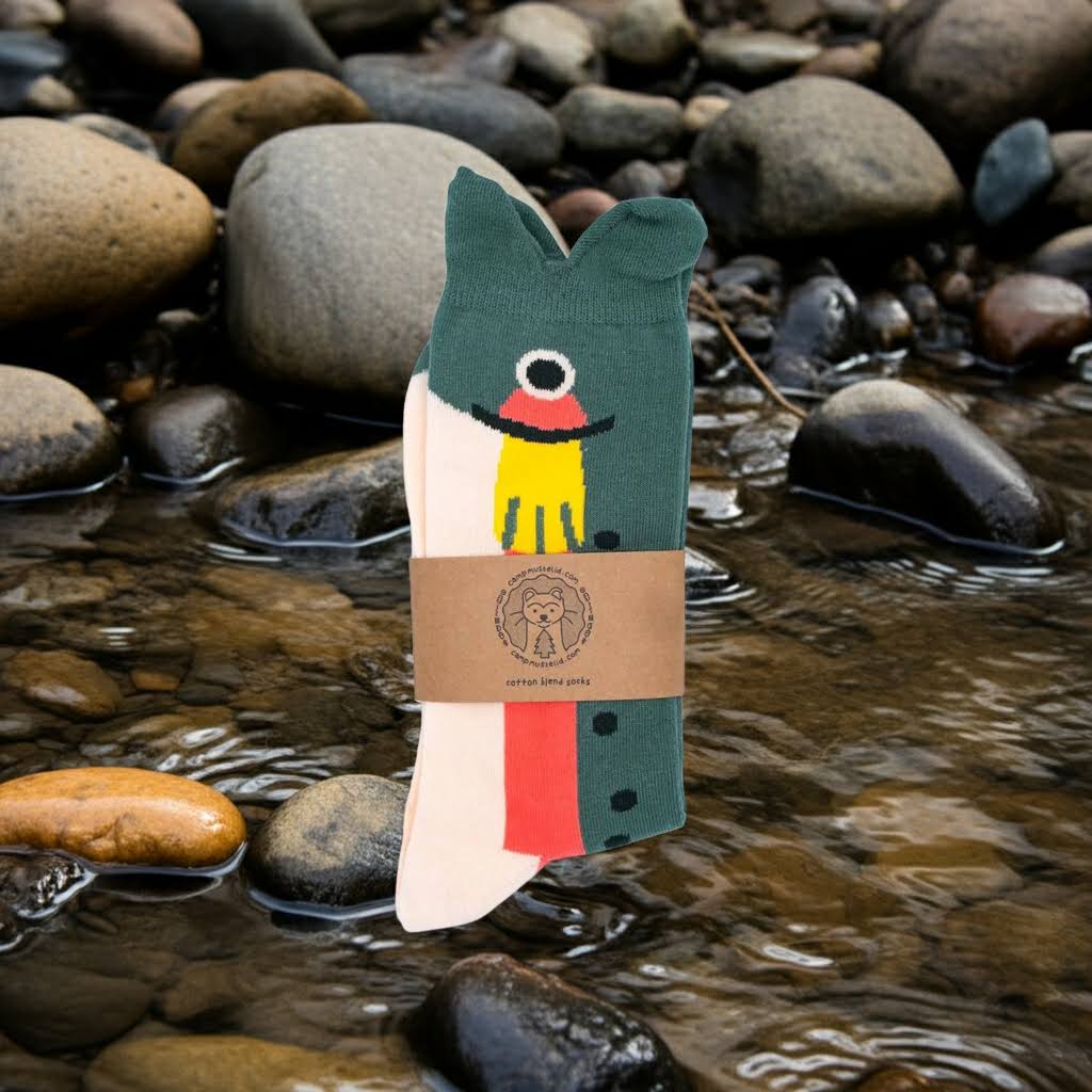 Camp Mustelid Trout Socks (Back Instock July 2026 - Wishlist Now)