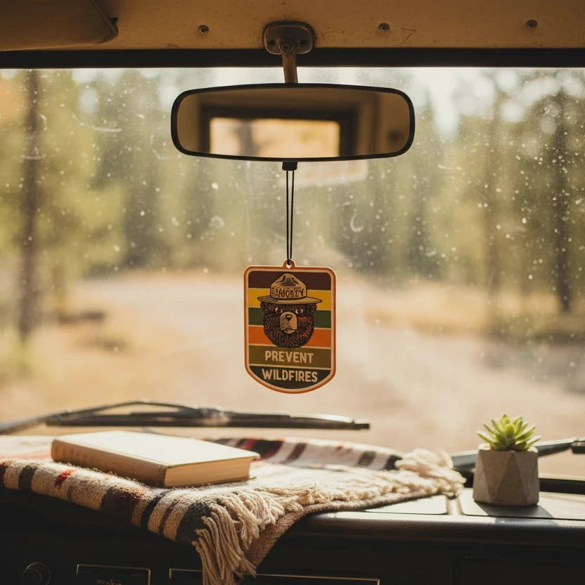 Good & Well Supply Co Smokey Bear Air Freshener – Pine & Citrus Car Freshener