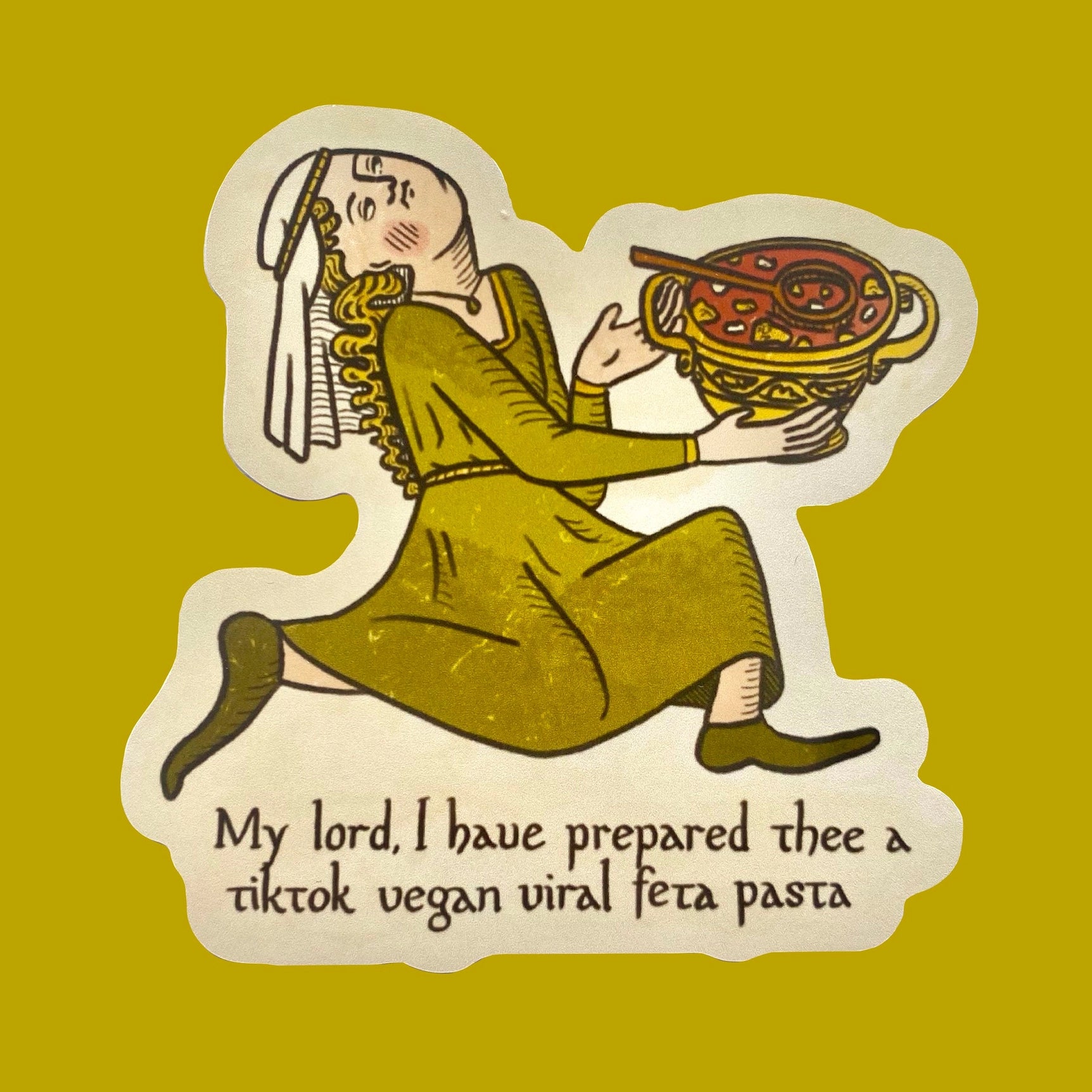 Clarice Tudor The Fart Medieval Sticker Pack
