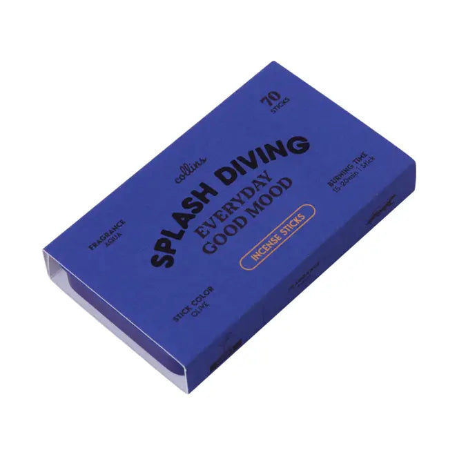 Collins - 365 Everyday Good Mood Aquatic Fresh Incense - Splash Diving