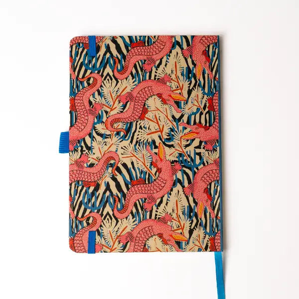 Denik Animal Print Soft Touch Hardbound Layflat Notebook Journal