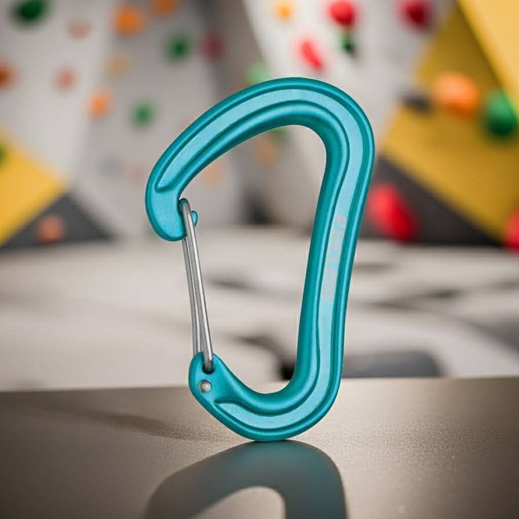 Edelgrid Carabiner Quick Draw Nineteen G - Icemint