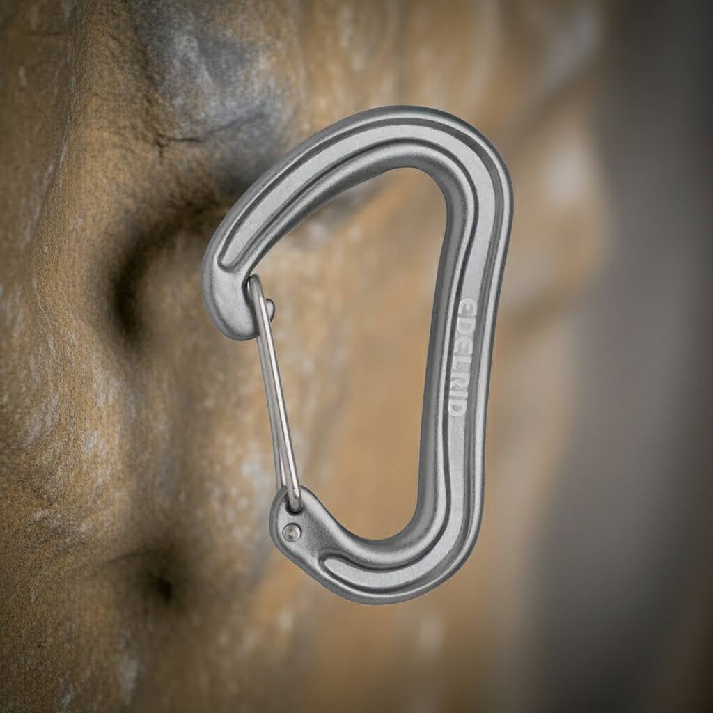 Edelgrid Carabiner Quick Draw Nineteen G - Slate