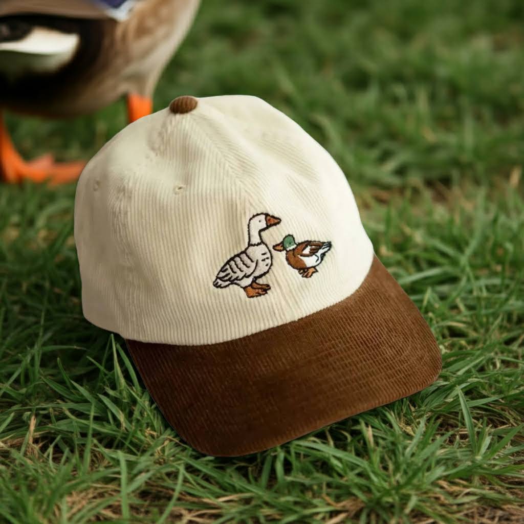 Stay Home Club Fowl Two Tone Cord Cap