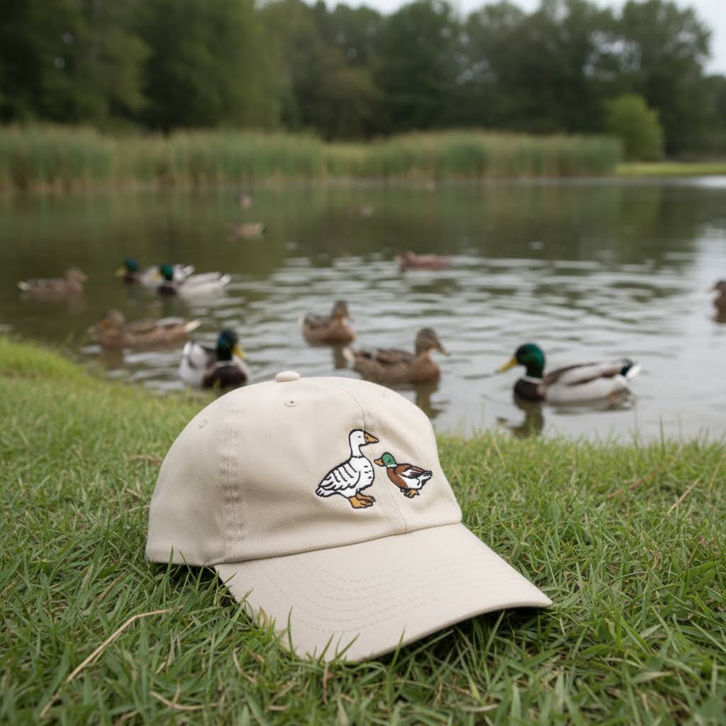 Stay Home Club Fowl Dad Cap - Beige