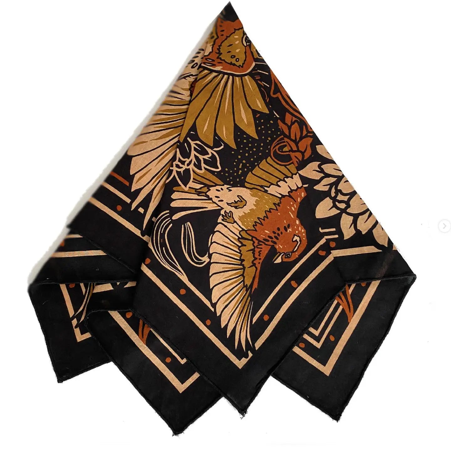 Felix Green Aviary Bandana Scarf