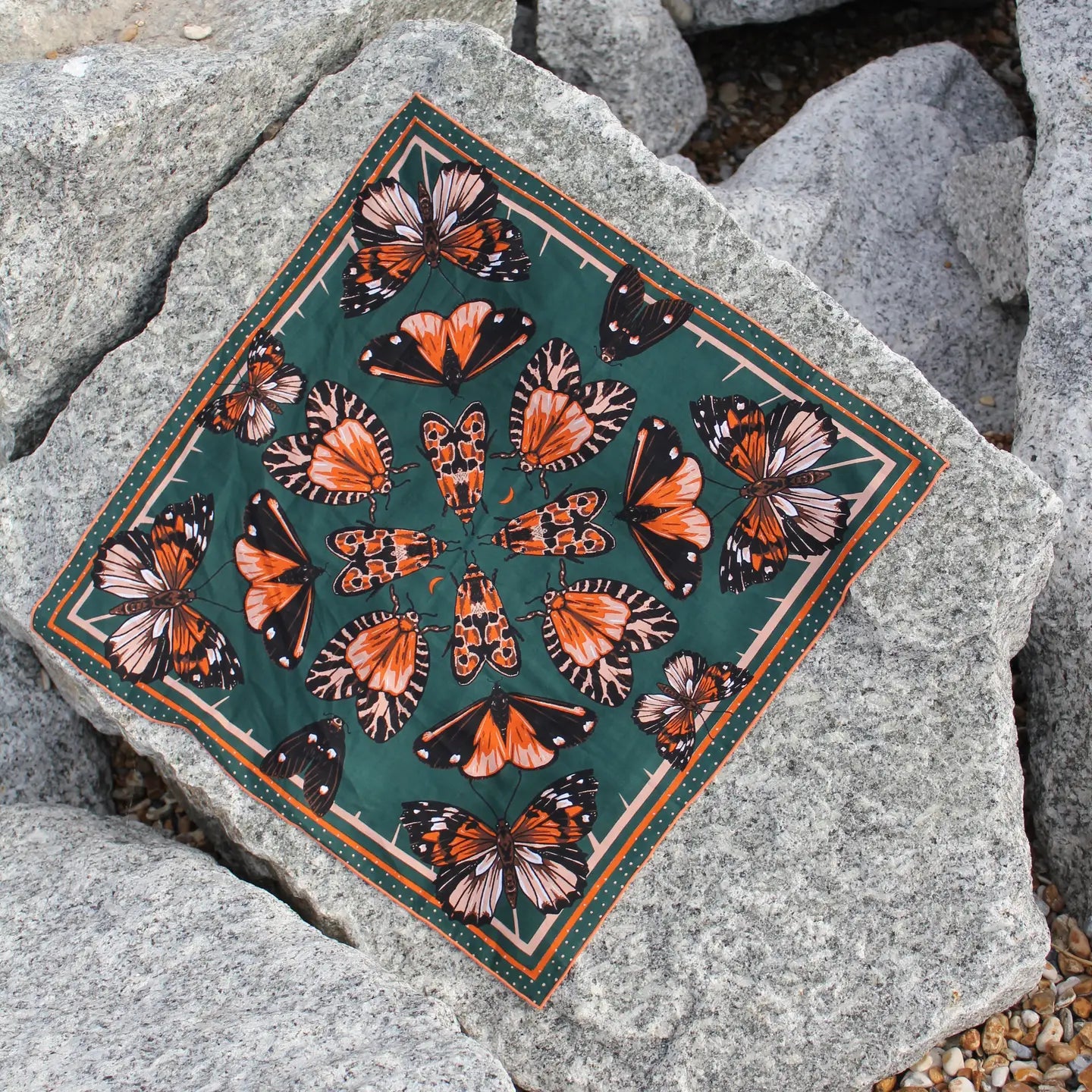 Felix Green Eclipse Bandana Scarf