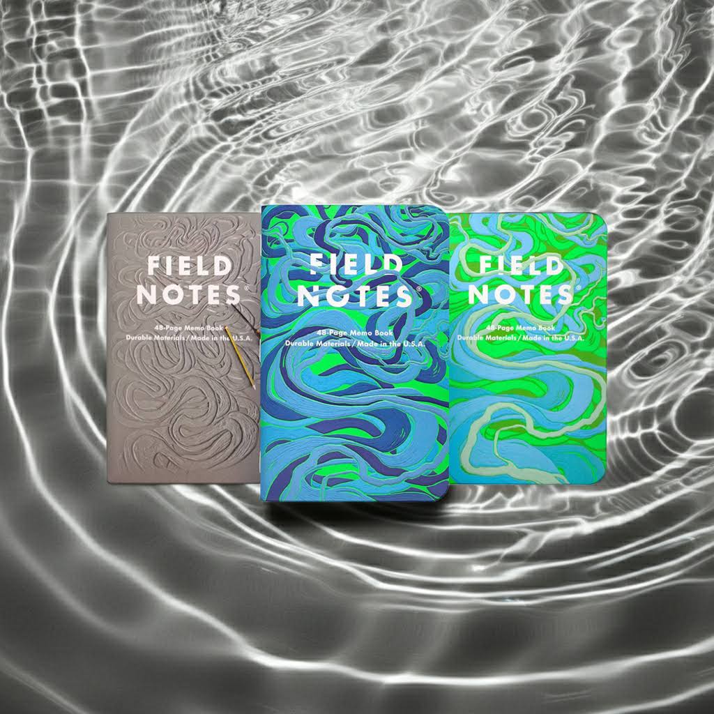 Field Notes Is The River Alive? 3-Pack Graph Paper