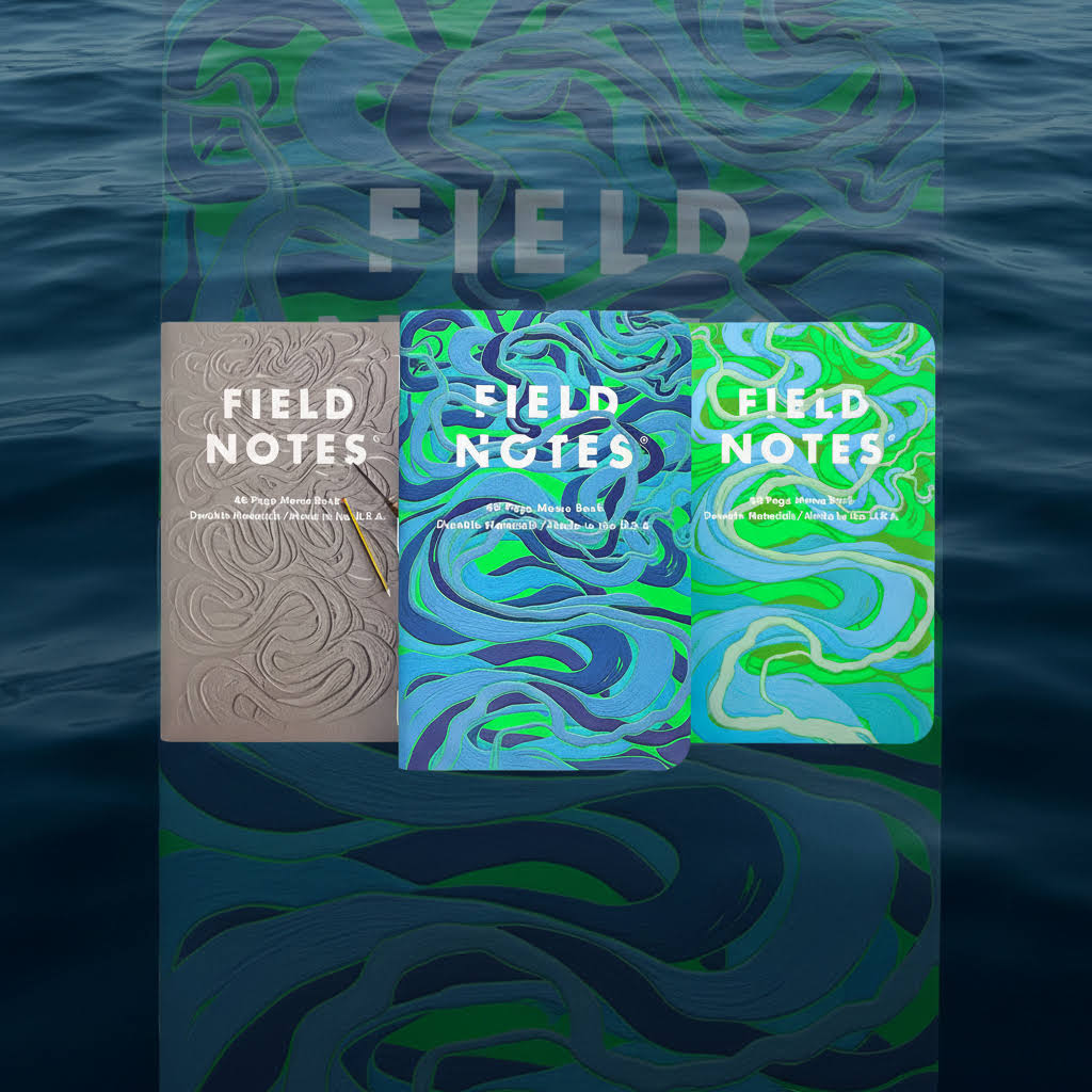 Field Notes Is The River Alive? 3-Pack Graph Paper