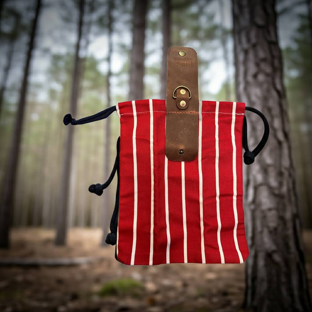 Forager Provisions X Kjøtt Supply Co - The Forager Bag (Red or Navy)