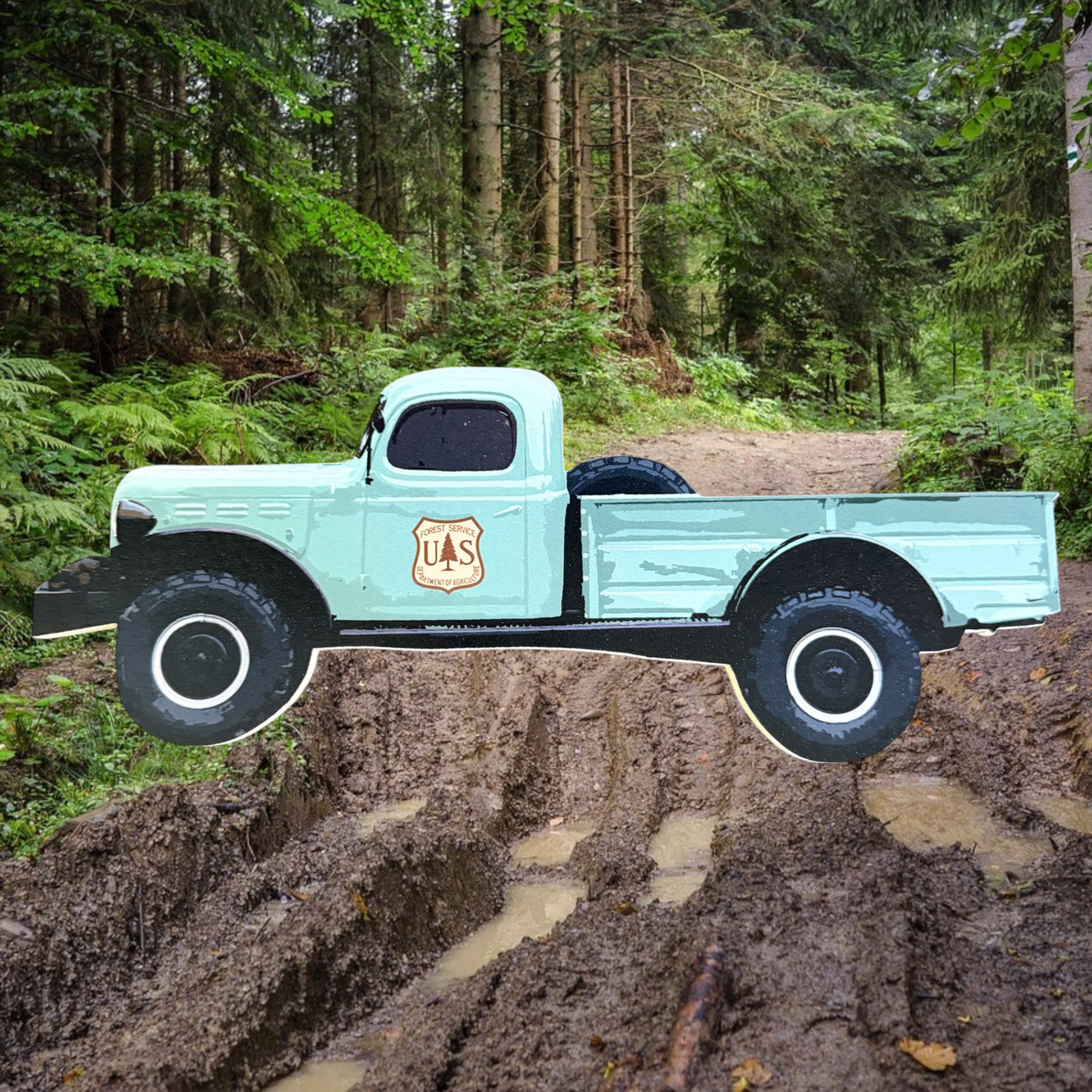 The Sawmill Shop ‘Made In USA’ Forest Service Truck