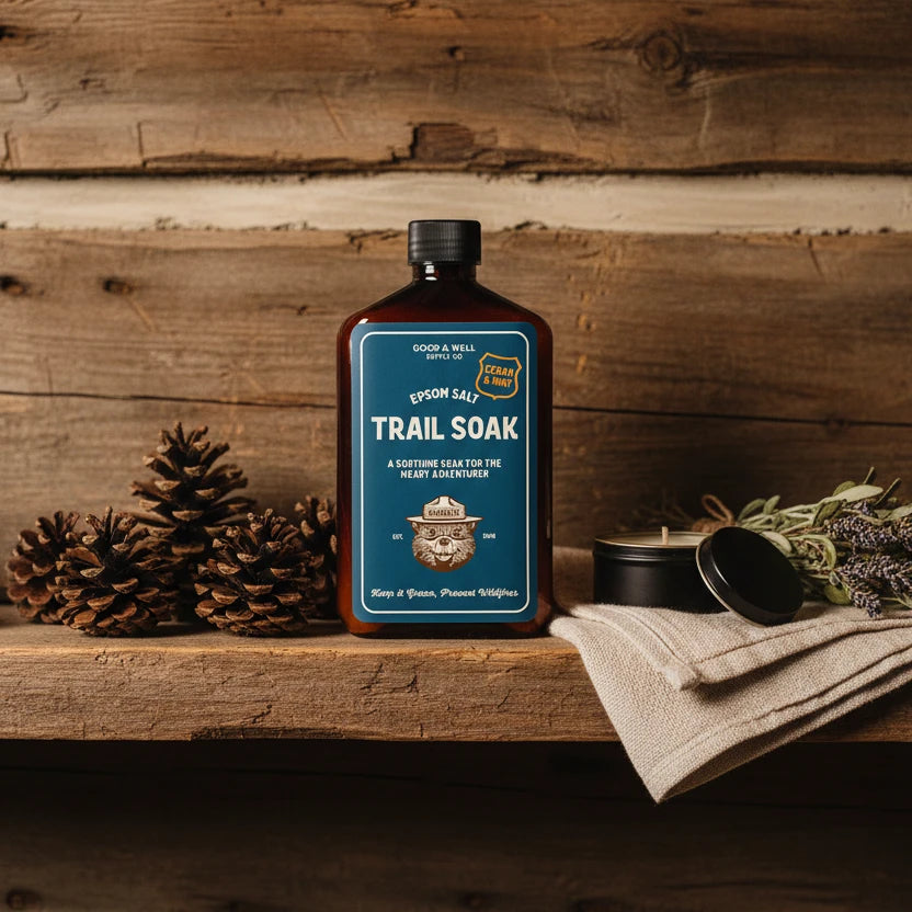 Good & Well Supply Co Smokey Bear Trail Soak - Cedar & Mint