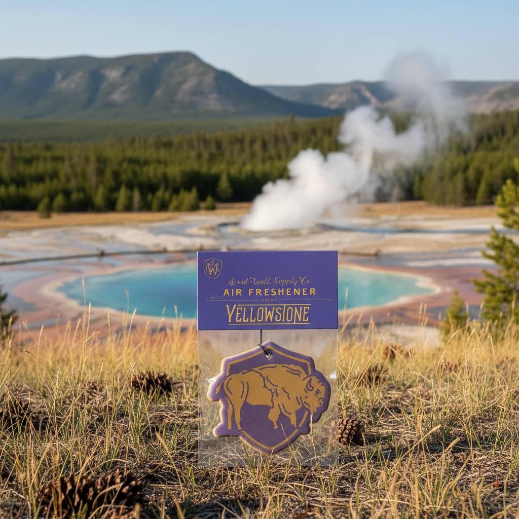 Good & Well Supply Co Hangable Air Freshener - Yellowstone