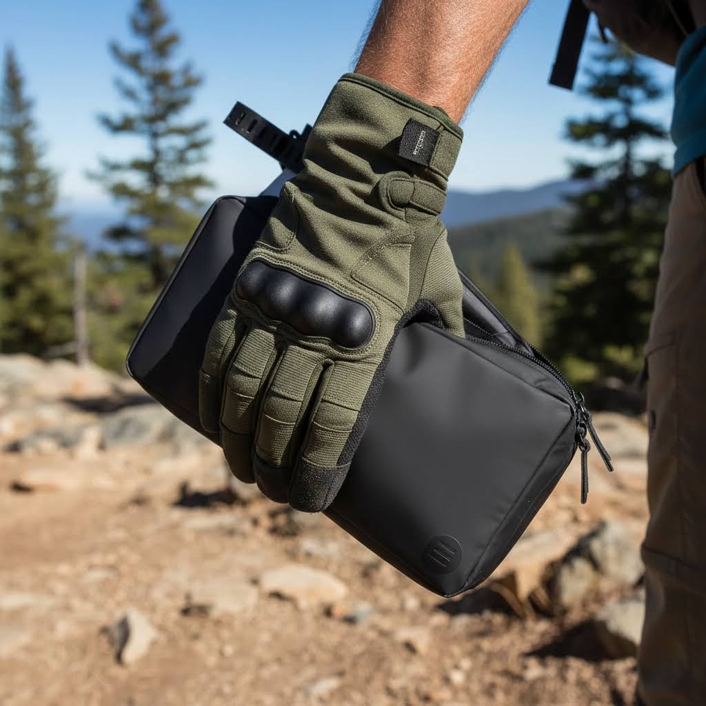 Gravel Outdoor Black Explorer Plus™ Toiletry Bag - Packing More