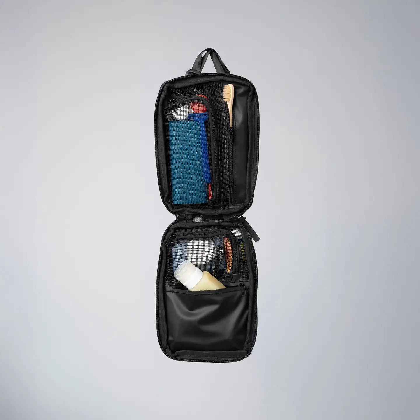 Gravel Outdoor Black Explorer Slim Washbag