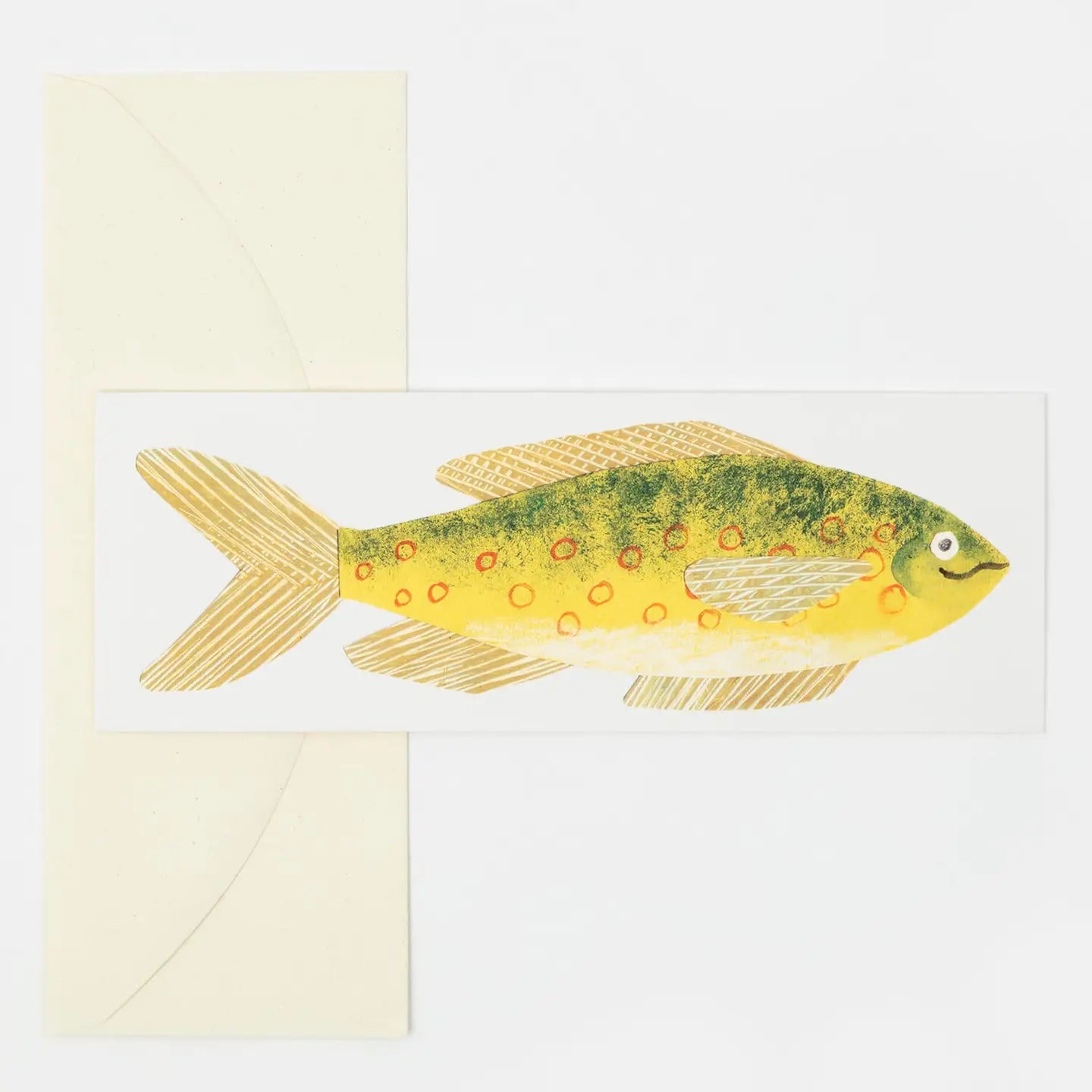 Hadley Paper Goods Cheery Fish Greeting Card