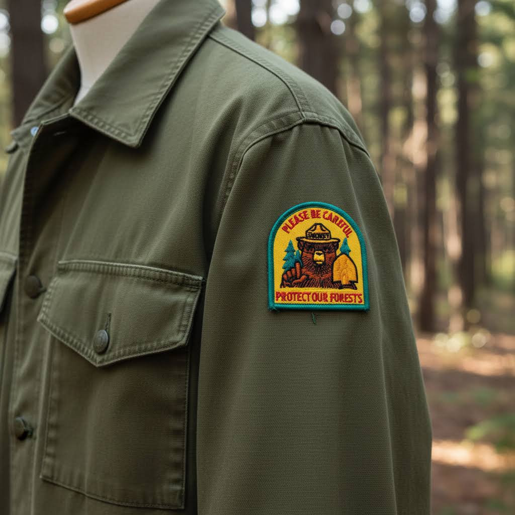 The Landmark Project Smokey Bear Patch - Protect Our Forests