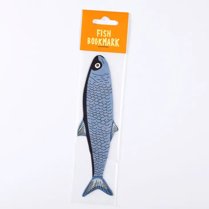 Humdrum Paper Die Cut Paper Bookmark - Fish