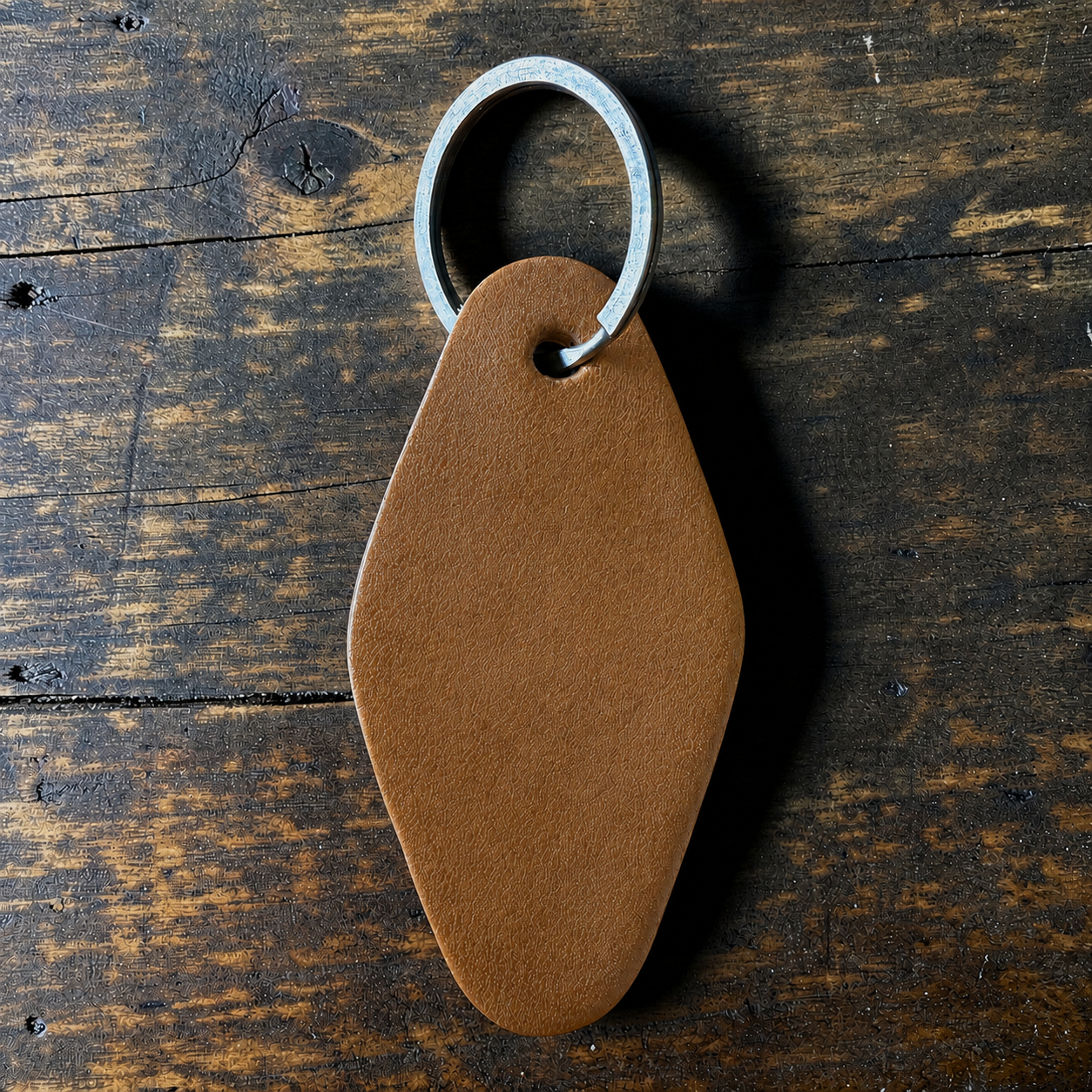 Forager Provisions x Kjøtt Supply Co Cabin Motel Leather Keyrings (Customise Me)