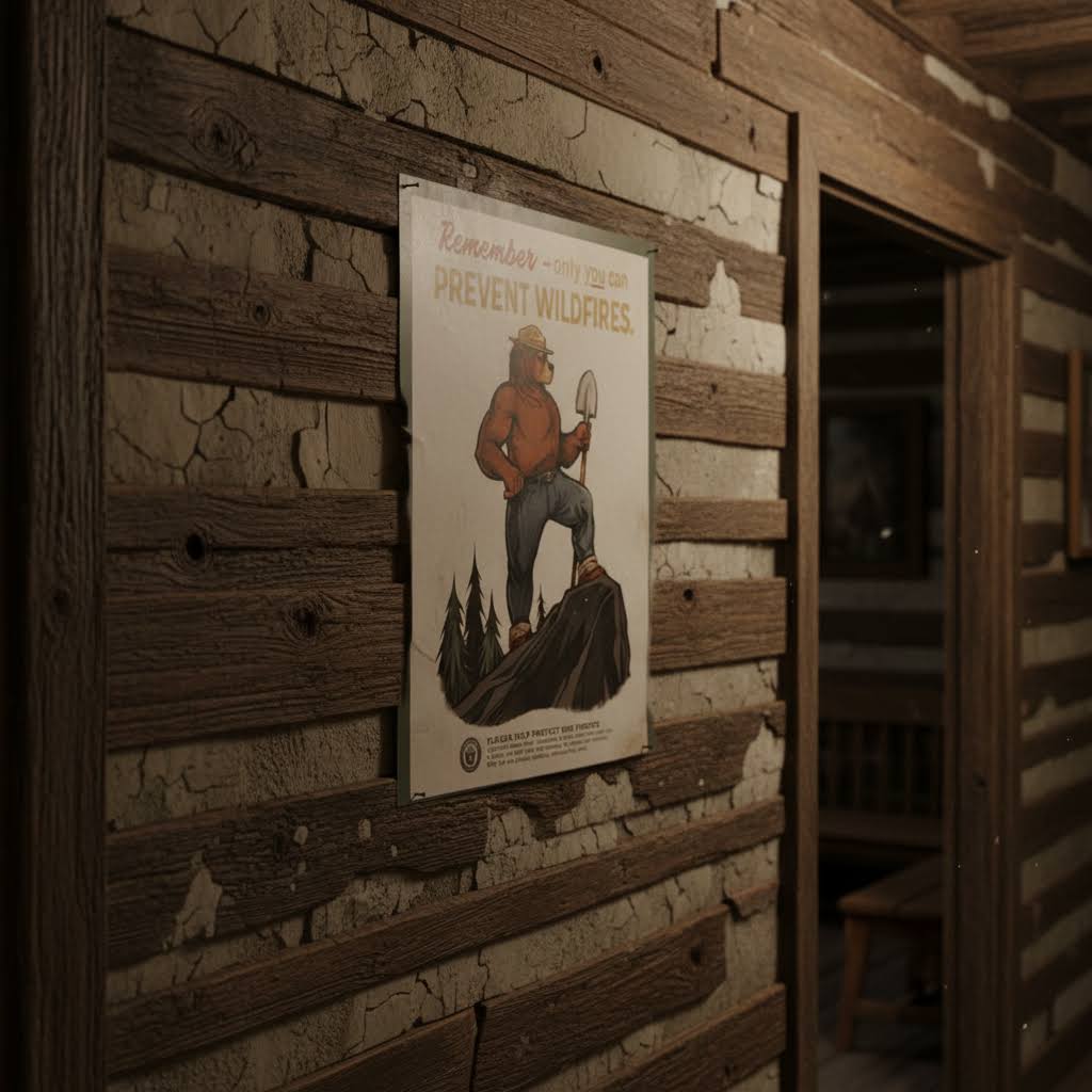 The Landmark Project Smokey Bear 12X16 Poster - Only You