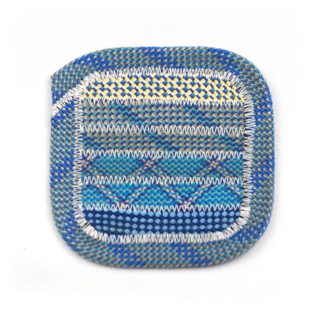 Scavenger Upcycled Climbing Rope Coaster Set Of Two - Water