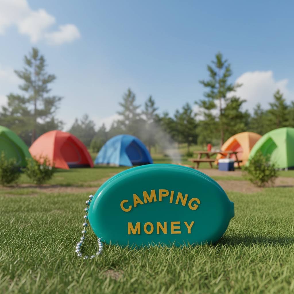 Three Potato Four Coin Pouch - Camping Money